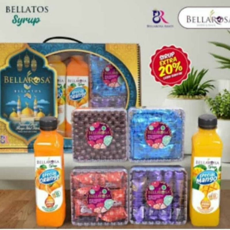 

Bellarosa Bellatos Syrup Paket Kue Lebaran Parsel Ramadan Hampers Lebaran