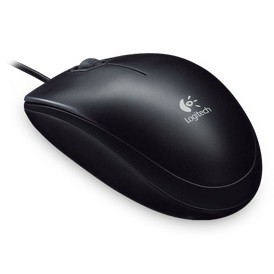 Logitech Wired Mouse - B100 - LTMS0ABK Black