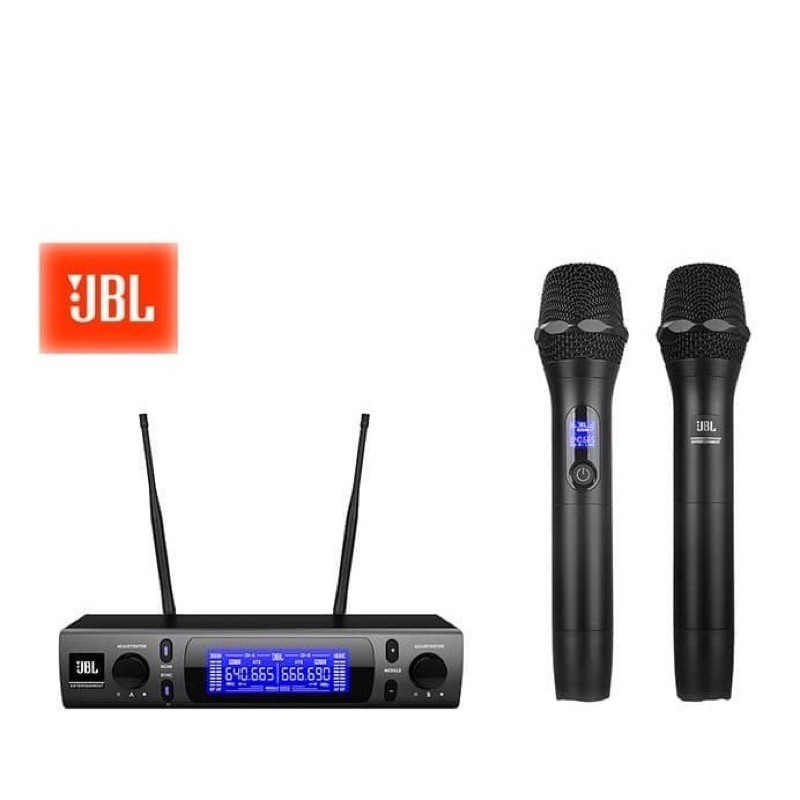 Mic Wireless JBL VM-300 VM300 VM 300 JBL 2 Mic Pegang original