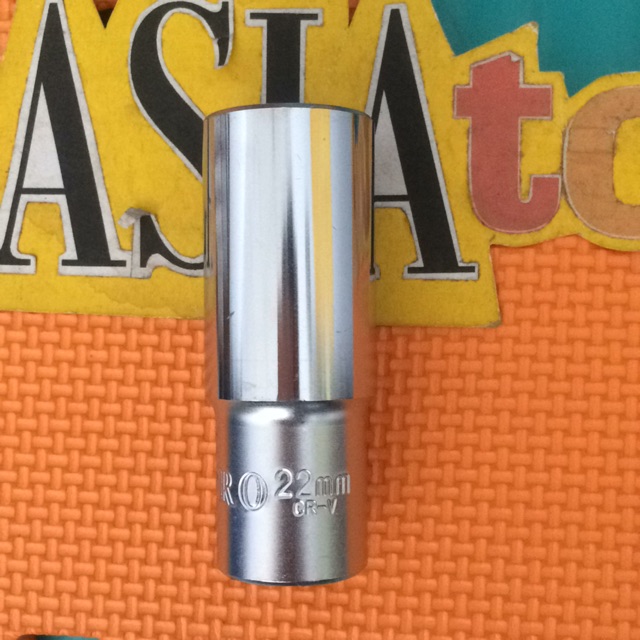 (WIPRO) Kunci Sock Panjang 22mm 6pt 1/2" (sok LONG)