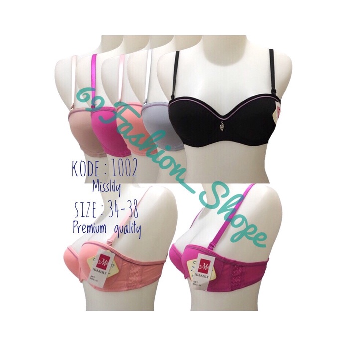 BH IMPORT CANTIK BERKAWAT BUSA SEDANG BEST SELLER BRA MODEL PORI&quot; KECIL MISSLILY BRA