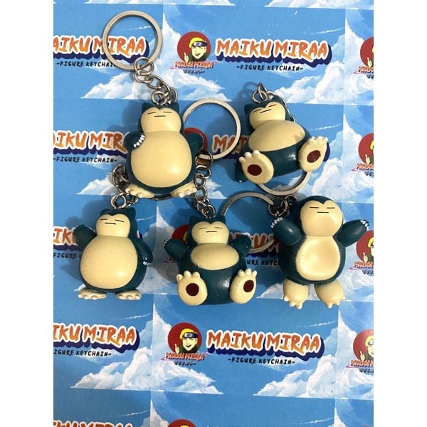 Figure Keychain / Gantungan Kunci Pokemon Snorlax series