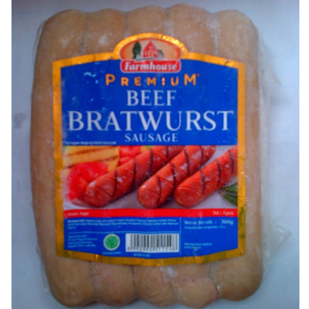 

FARMHOUSE BEEF BRATWURST 360GR