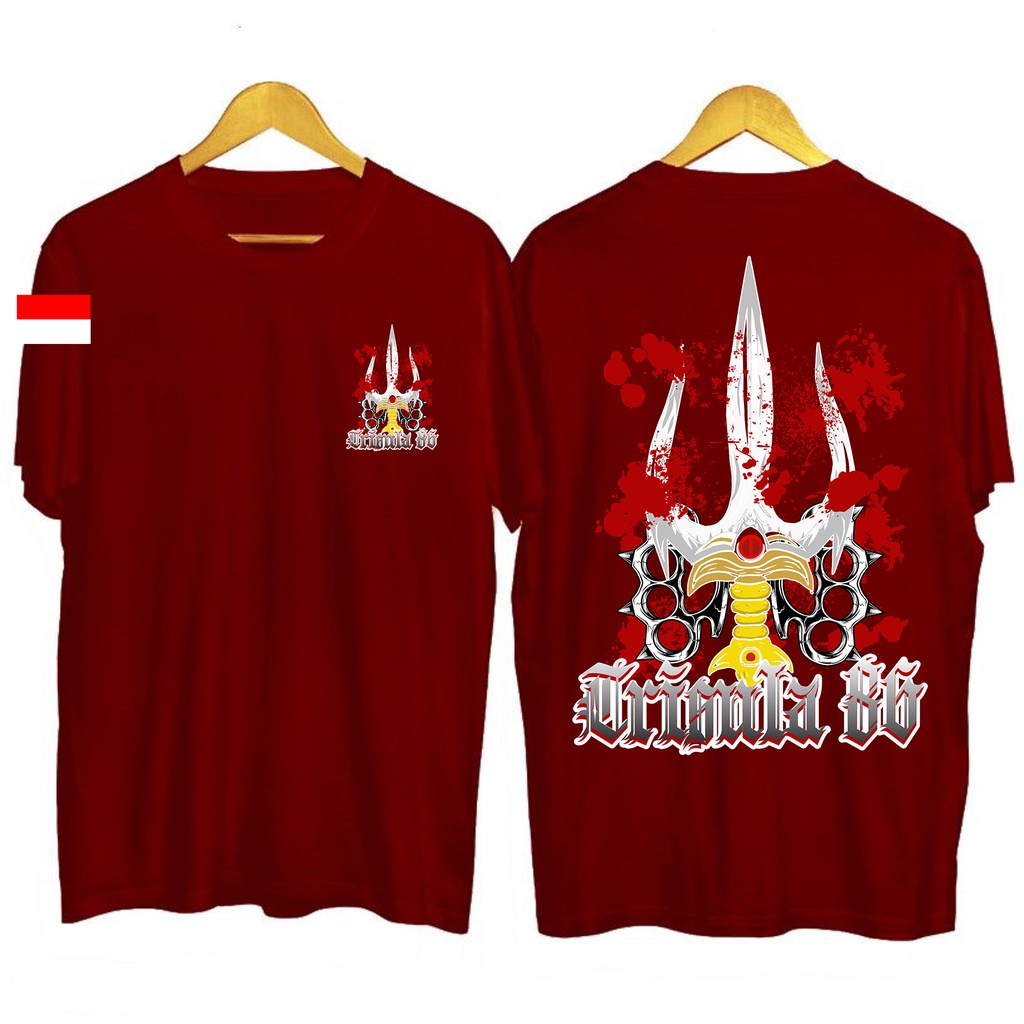 Kaos Pagar Nusa Distro Trisula Simpel-Maron