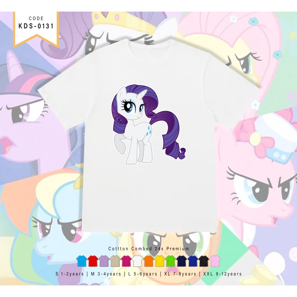 T-SHIRT / KAOS ANAK-ANAK TERMURAH BERGAMBAR LITTLE PONY - TERIMA CUSTOM KAOS KELUARGA