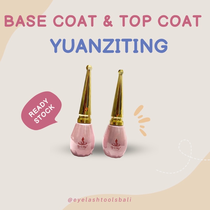 TOP COAT BASE COAT KUTEK GEL YUANZITING YUAN ZI TING YUANZI TING