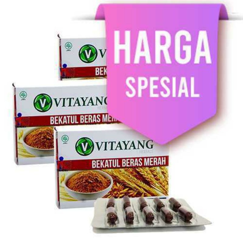 

vitayang bekatul beras merah harga spesial 3x30kapsul