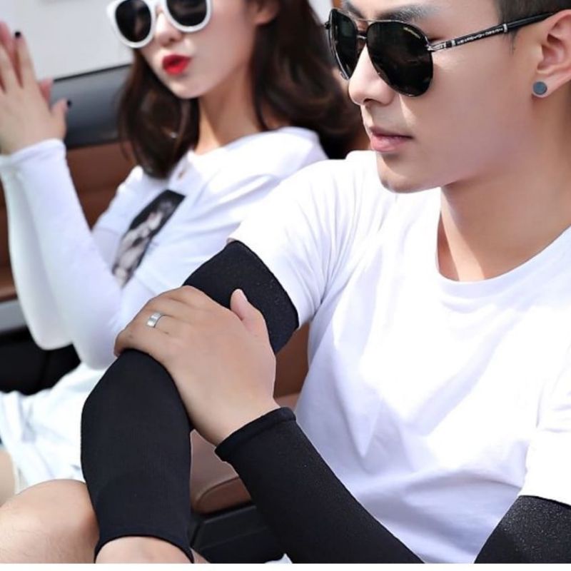 DEKER LENGAN PANJANG WARNA HITAM_MANSET TANGAN BAHAN SPANDEK