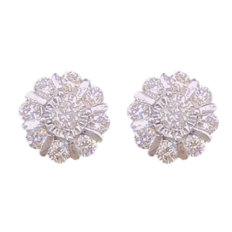 Anting Stud Cubic Zirconia Untuk Wanita