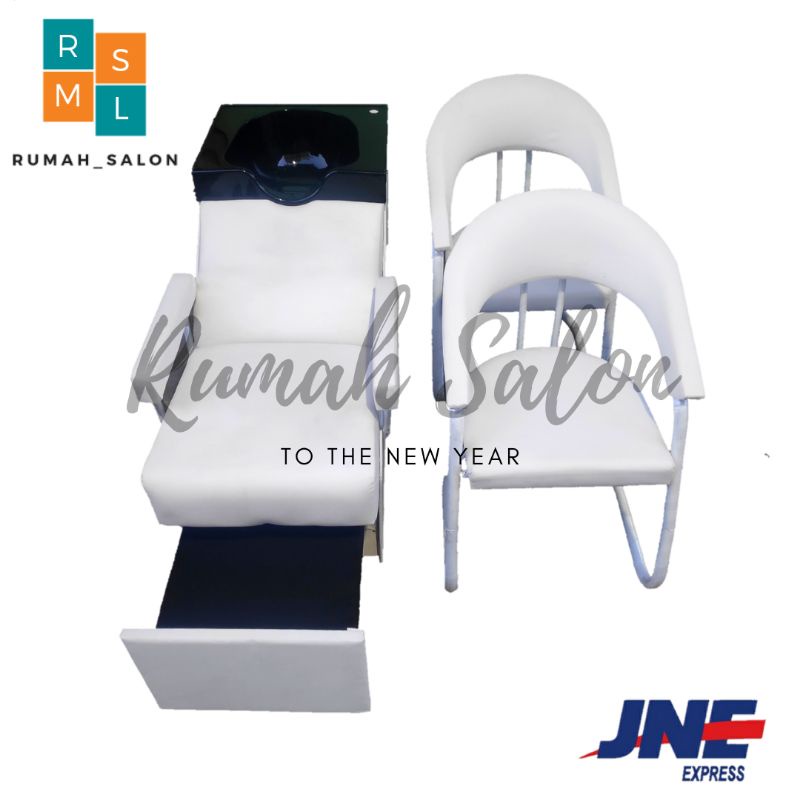 Paket Keramas/Washbak Keramas dan 2 kursi Salon