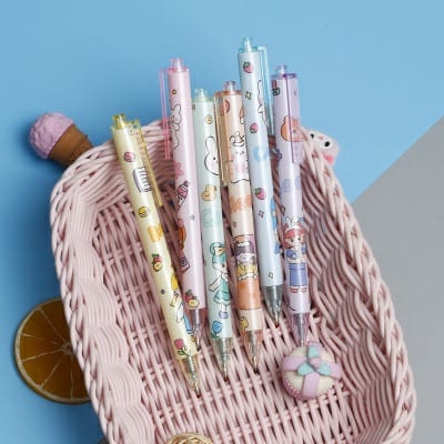 

Pulpen Gel Motif Cartoon /Pulpen Pelajar /Kantor Pena Lucu /Pulpen bear /pulpen korea
