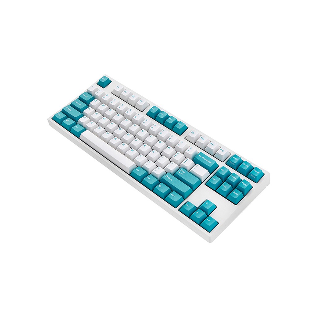 Leopold FC750R White Mint TKL Mechanical Gaming Keyboard