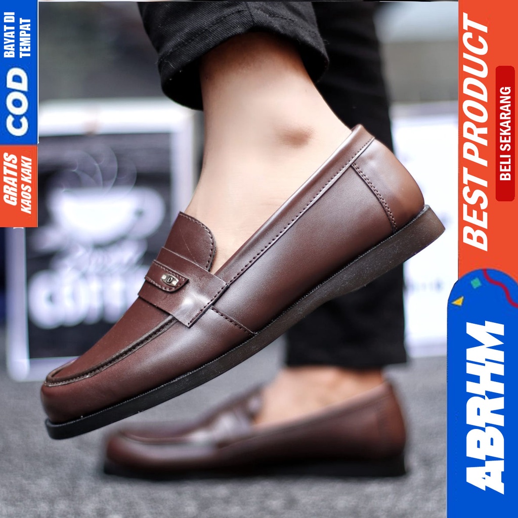 Abrhm Dts - Sepatu Formal Pria Casual Pantofel