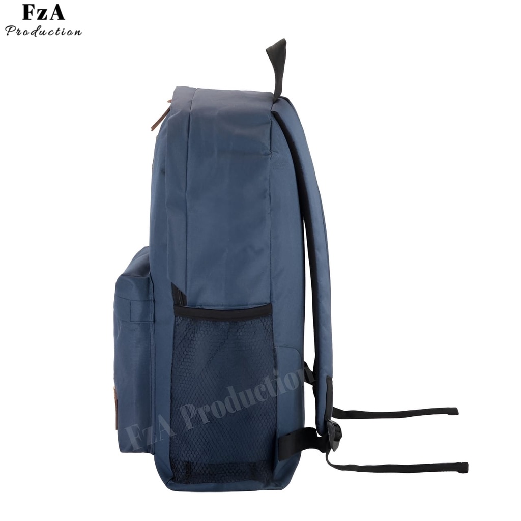 Tas Ransel Punggung Distro Casual Pria Wanita / Tas Ransel Laptop Original - FzA GRATIS Dompet Sakko HP