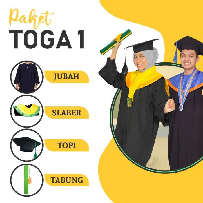 PAKET HEMAT TOGA WISUDA / ATRIBUT TOGA WISUDA/PERLENGKAPAN TOGA WISUDA