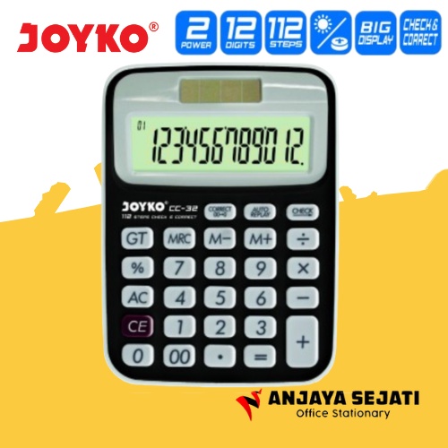 

Kalkulator Joyko 12 Digit CC - 32