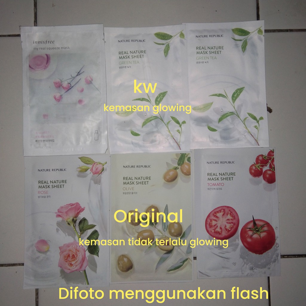 Promo Habisin Stock Innisfree My Real Squeeze Mask 100 Original Shopee Indonesia