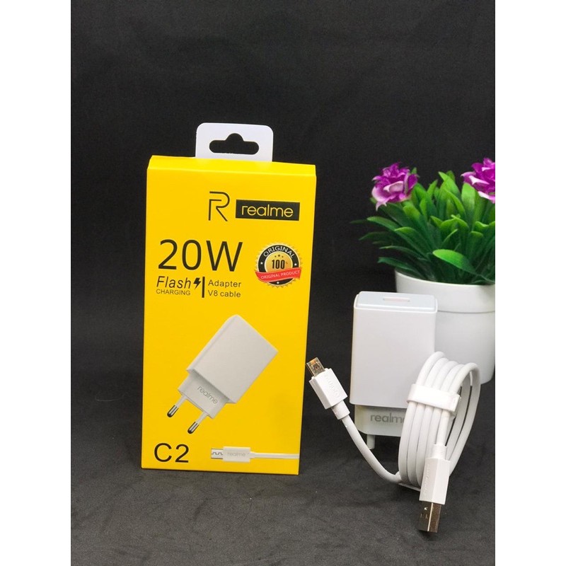 PROMO CHARGER REALME X3 65W 20W MICRO TYPE C ORIGINAL QUALITY