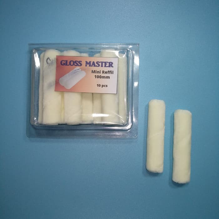 

Refill Roller Kuas Cat Paint Roller 4" isi 10 pcs gloss master