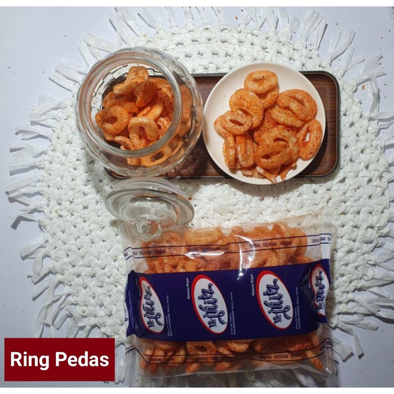 

Snack Serba 4 Ribu/ Snack Murah / Snack Njritz/ Ring pedas