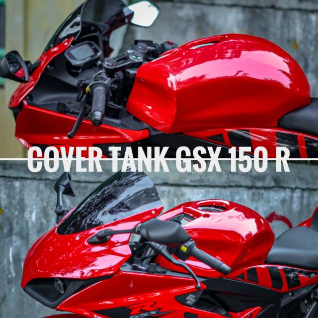 COVER TANKI GSX 150 COVER TANK GSX 150 KONDOM TANGKI GSX 150 VISOR GSX 150 WINDSHIELD GSX KONDOM GSX