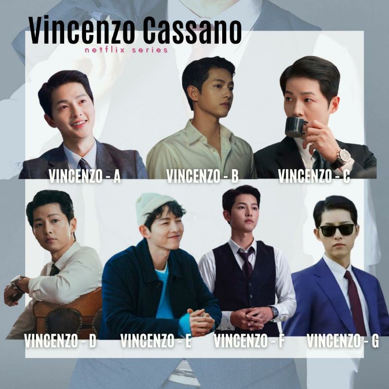 SYSCENT Air Freshener Oppa Vincenzo Cassano / Song Jong Ki (Parfum Mobil / Pewangi Ruangan)