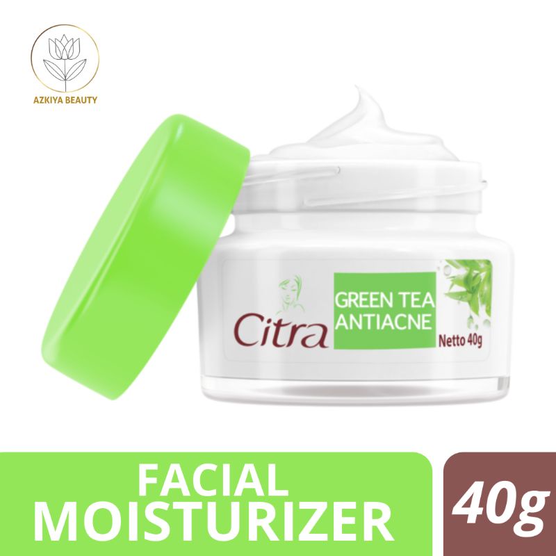 Citra Cream Pelembab Wajah 40Gr Facial Moisturizer Sakura Glow UV | Pearly Glow UV | Green Tea Antiacne Essence Cream Wajah