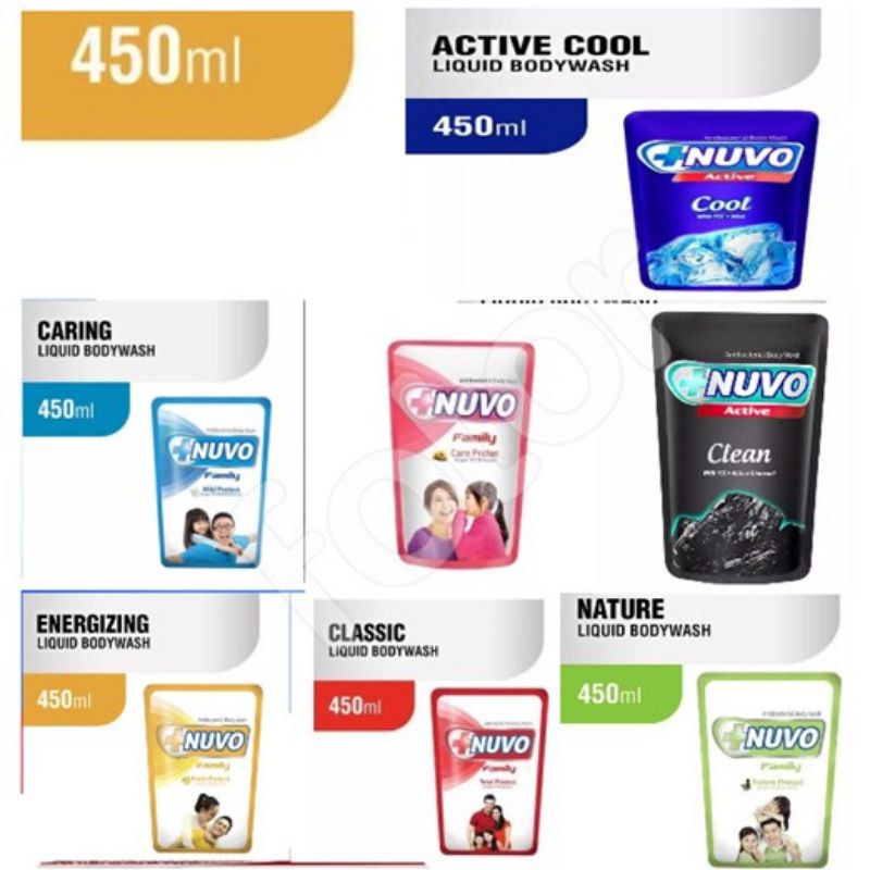 Nuvo sabun cair 250 ml