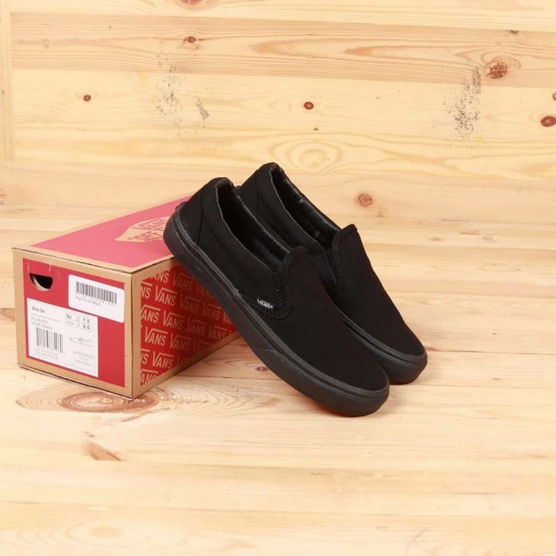 ⭐COD SEPATU SNEAKERS HITAM POLOS PREMIUM MURAH CEWEK COWOK SEPATU OS FULL BLACK SEPATU TINGGI HITAM POLOS SEPATU SKATE OLDSCHOOL ALL BLACK OLD SCHOOL SEPATU KERJA HITAM PRIA WANITA SEPATU SEKOLAH HITAM POLOS SEPATU SLIP ON MULES WANITA SLIPON HITAM POLOS-4