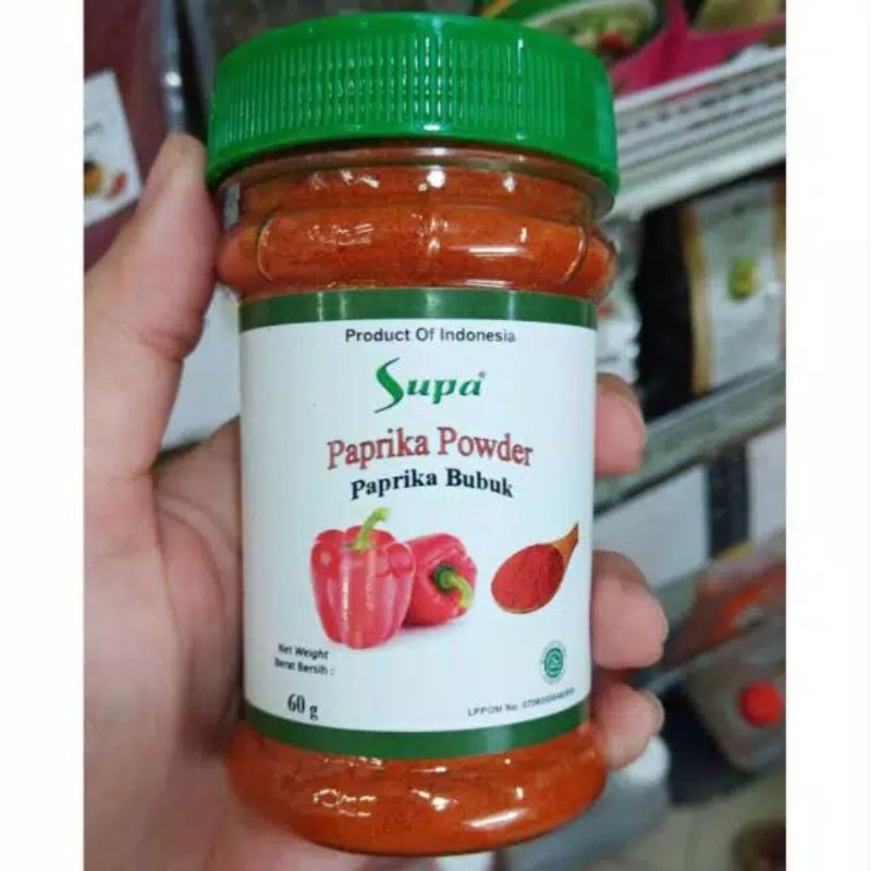 

SUPA paprika powder / bubuk paprika 60gr