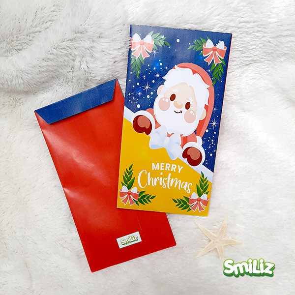 

Amplop Angpao Natal Christmas, Santa Claus unik dan lucu | AC104
