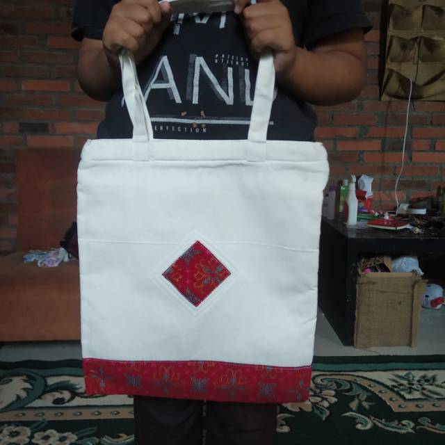 Tote Bag Kombinasi Batik