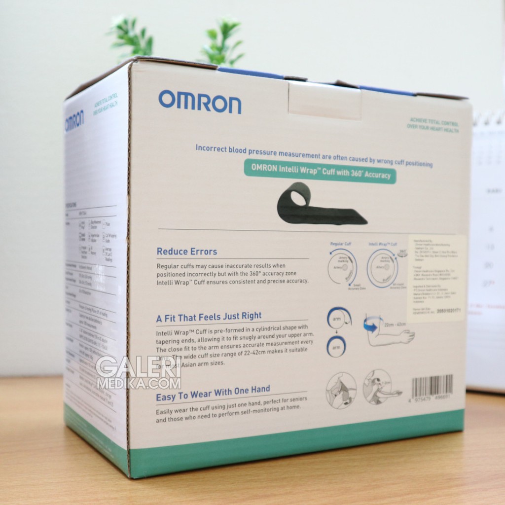 Omron HEM-7156A / HEM7156A / HEM 7156 A Tensimeter Digital Deluxe Plus Adaptor