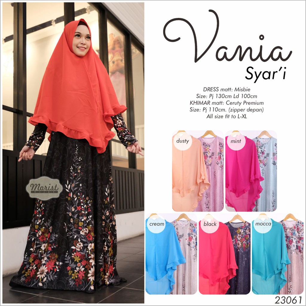Setelan Gamis Syari/Vania Syari