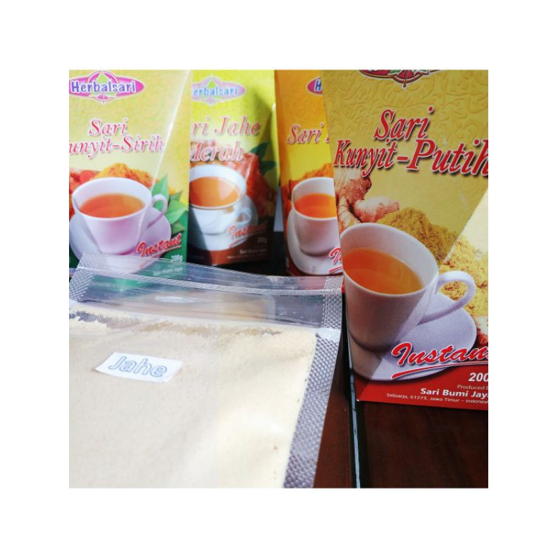 

Herbalsari Kunyit putih Herbal