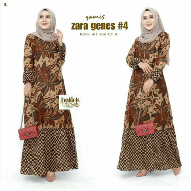 Terbaru gamis Zara genes asli bagus model terkece terbaru terupdate terlaris SCDD