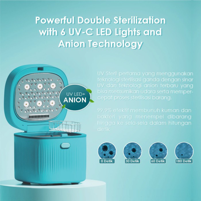 OONEW LED UV &amp; Sterilizer 8L TB-2016