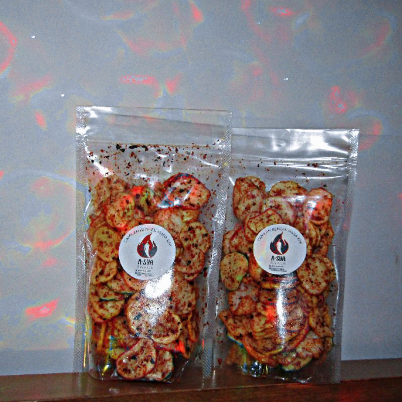 

[BISA COD] Camilan Bengek Kerupuk Seblak Home-made isi 140 gr