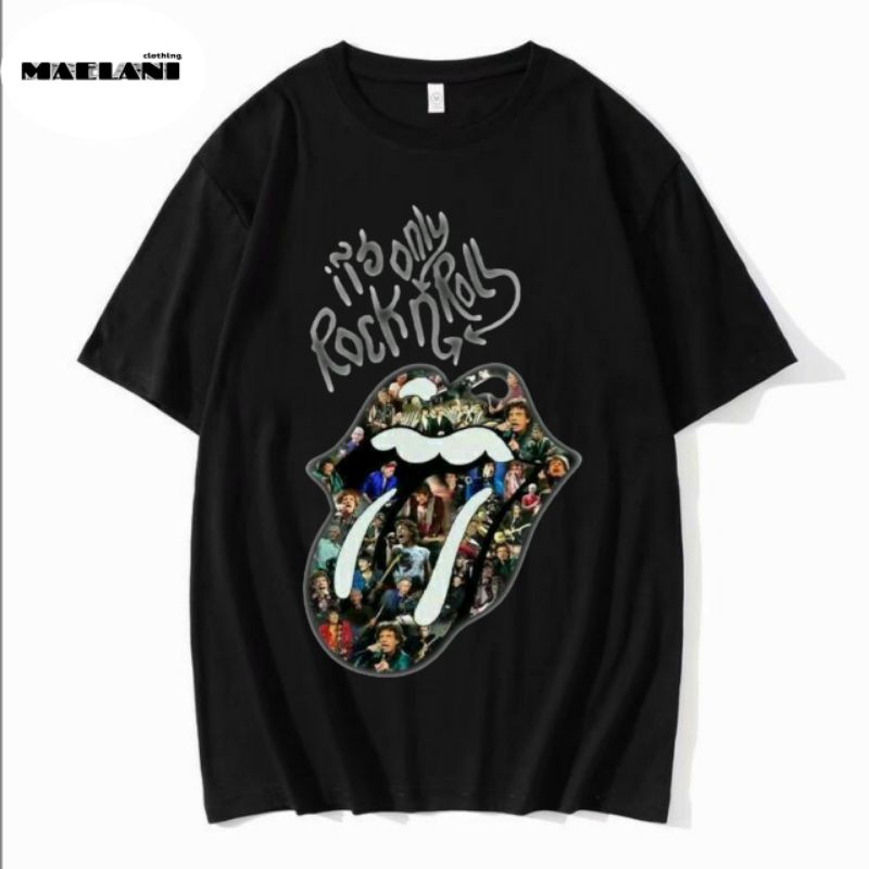 KAOS ' ROCK n ROLLL '/ Premium Tshirt/ ACDC / kaos wanita pria / ROCK N ROLL