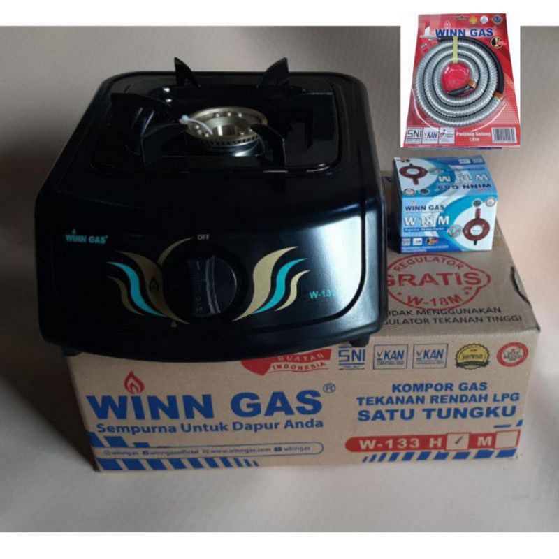 Winn Gas  ,  W  133   ,W188   Win Gas  , Kompor Gas  1 tungku