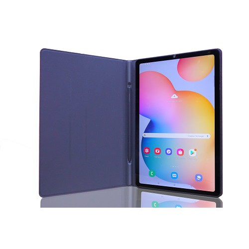 Samsung Galaxy Tab S6 Lite 10.4inci SM-P610 , SM-P615 , SM-P619 Stylus Flip Case Casing CaseSeller Book Cover Two View