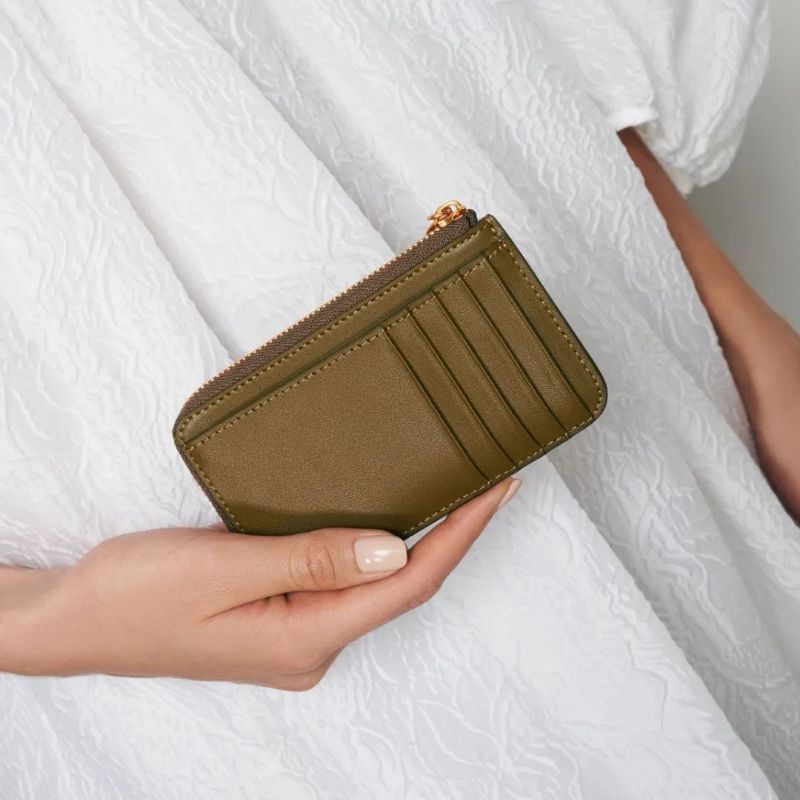 CK Zip-Around Mini Wallet