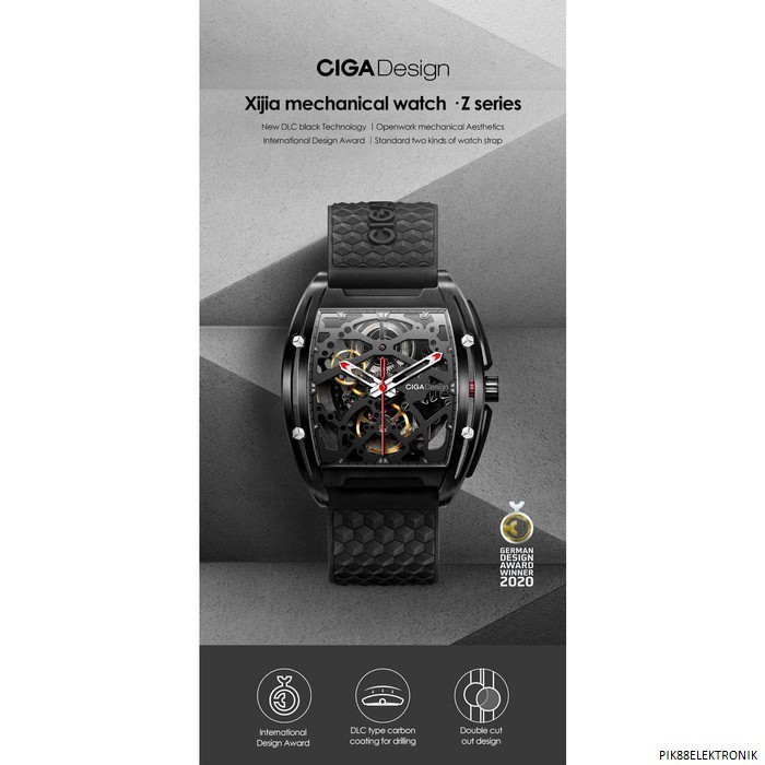 CIGA Design Z Series DLC Mechanical Watch