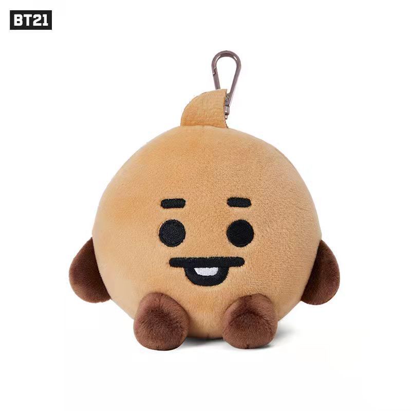 Boneka Duduk KPOP BTS Baby 12cm TATA COOKY CHIMMY KOYA SHOOKY MANG RJ Baby Gantungan Kunci Mewah In Stock New Arrival