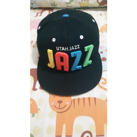 topi snapback Nba hyflat jazz karet