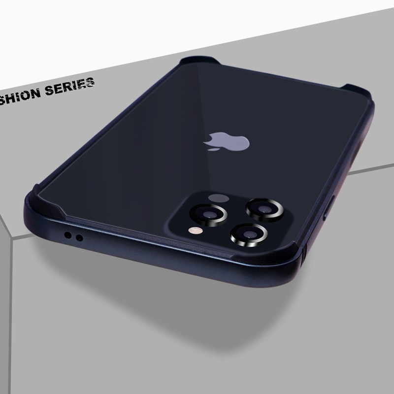 Casing Bumper Case Metal Aluminum Shockproof Untuk iPhone 12 Pro Max Mini 12