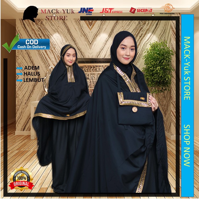 Mukena Dewasa Bali Mekenah Terbaru Katun Jepang Parasut Rayon Jumbo Travel Mukenah Ponco Terusan