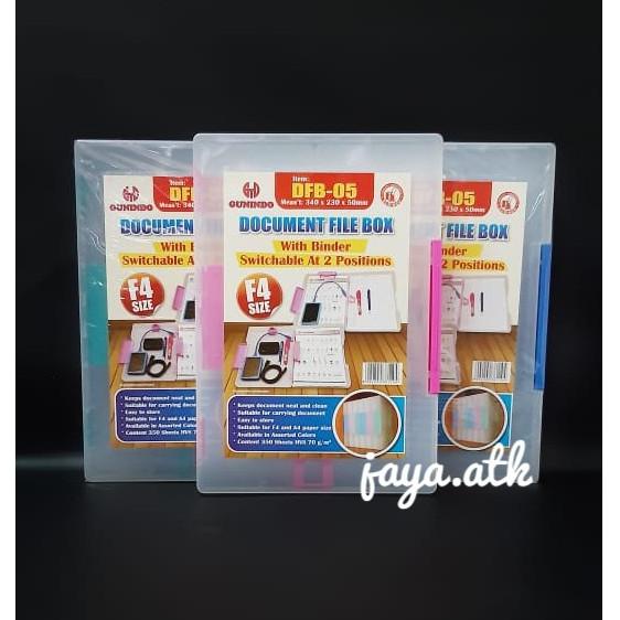 

[PRODUK 8I6WG] MAP PLASTIK DOKUMEN TENTENG FOLIO F4 FILE CASE DOCUMENT FILE BOX DFB-005 HARD CASE PLASTIK TEBAL FMI