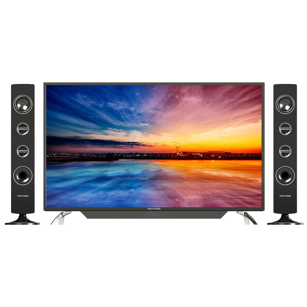 Polytron LED TV 43&quot; + Speaker Tower 43T150 43inch PROMO GARANSI RESMI