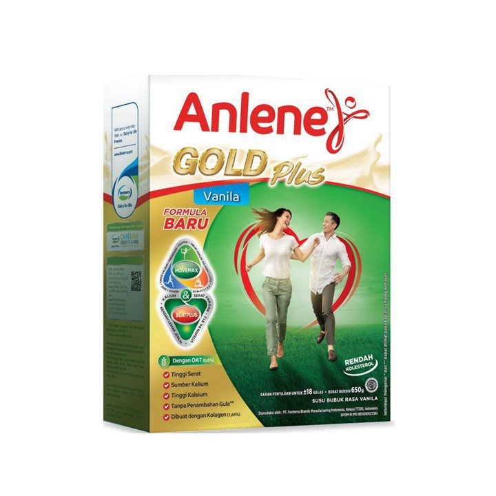 

Anlene Gold rasa vanila Susu Anline 600gr Susu Tinggi Kalsium Untuk Usia 51 Keatas